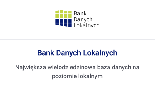 Bank Danych Lokalnych - okładka wpisu - znak
